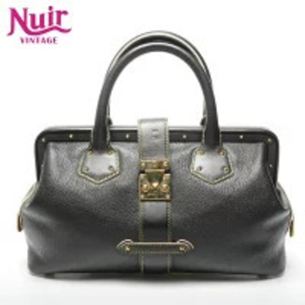 Louis Vuitton Suhali Ingenieux Handbag Black
